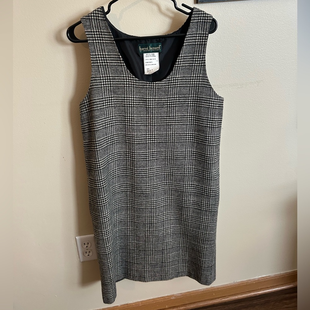Harve Benard Plaid Shift Dress